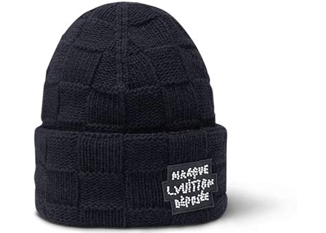 louis vuitton pearls beanie